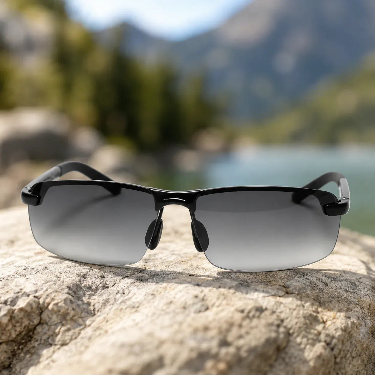 Photochromic Polarized Driving Sunglasses with UV Protection
