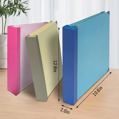 Pink Document Binder Kit for Home Record Storage