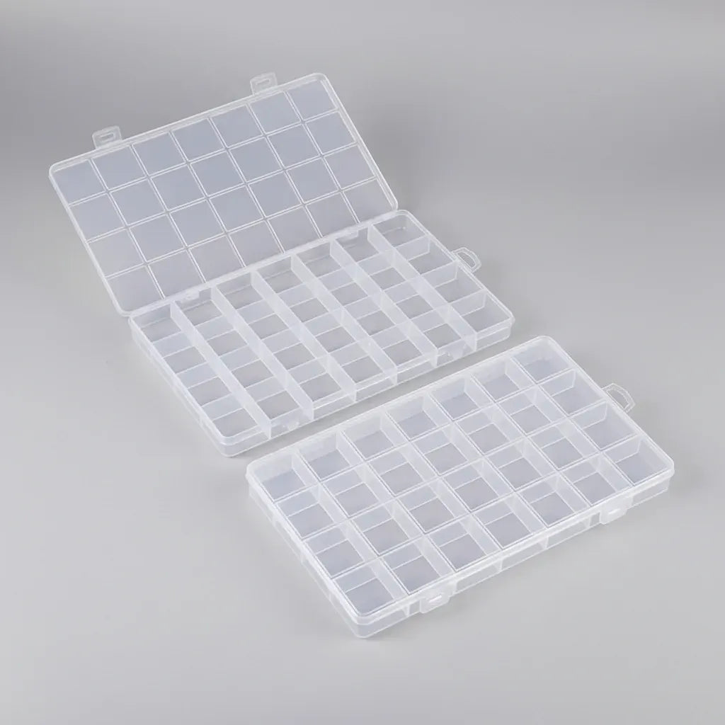 Plastic Storage Organizer Box with Compartments – Mother's Day Gift
