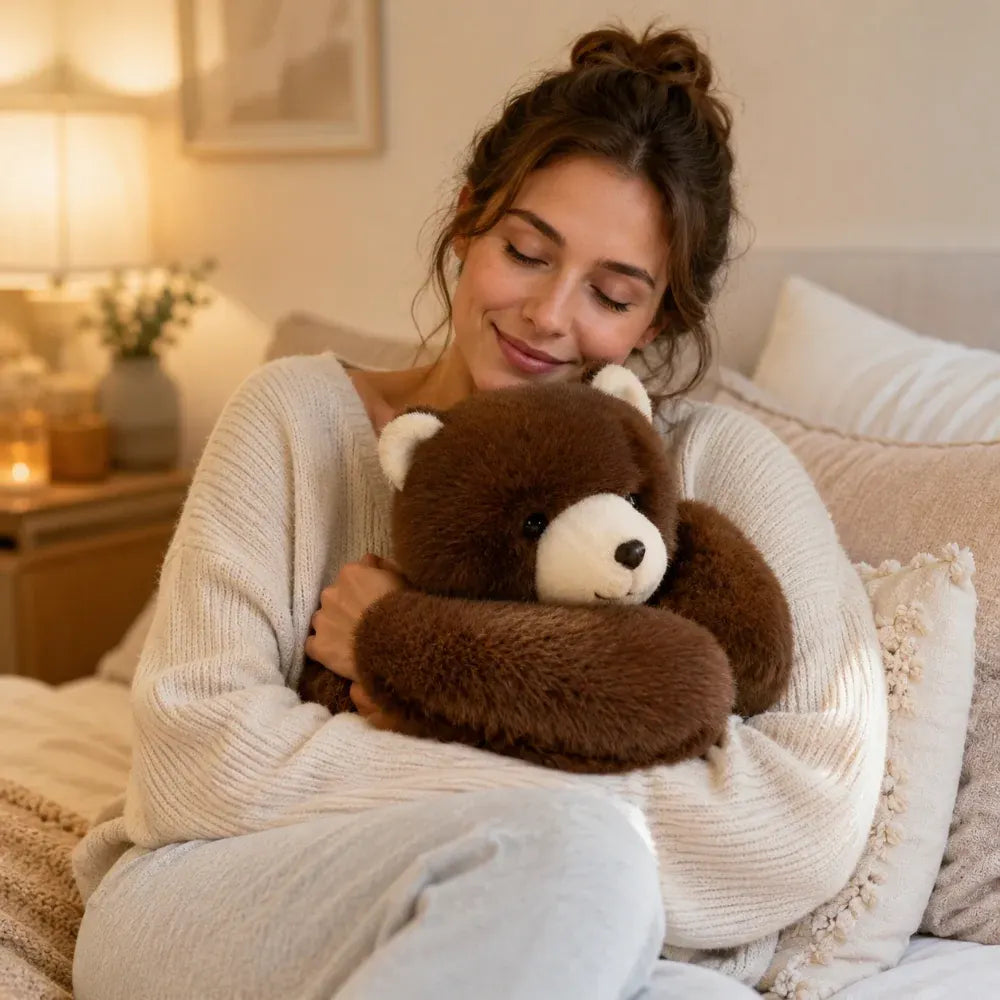 Plush Animal Hug Design Pillow Toy