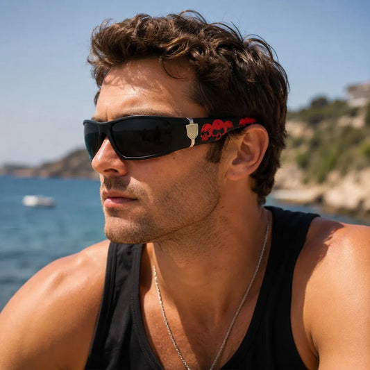 Polarized Wraparound Driving Sunglasses for Travel