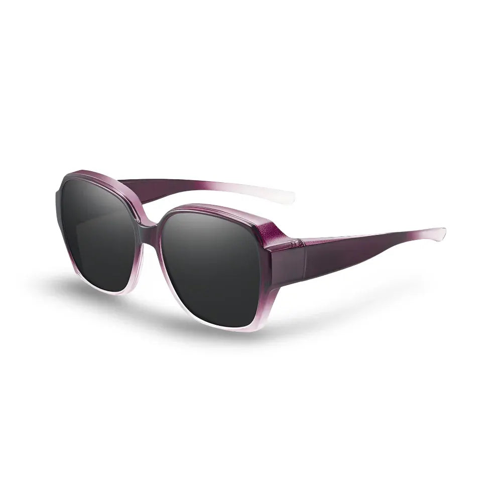 Polarized Wraparound Fit-Over Sunglasses for Prescription Eyewear
