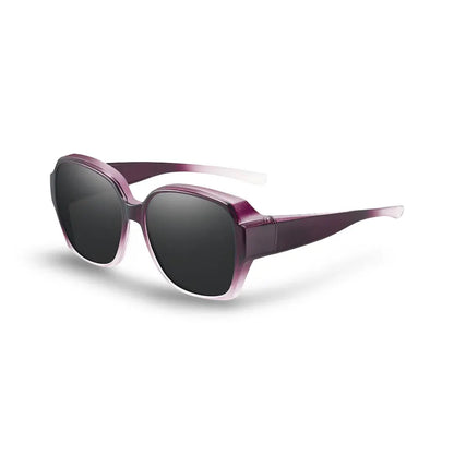 Polarized Wraparound Fit-Over Sunglasses for Prescription Eyewear