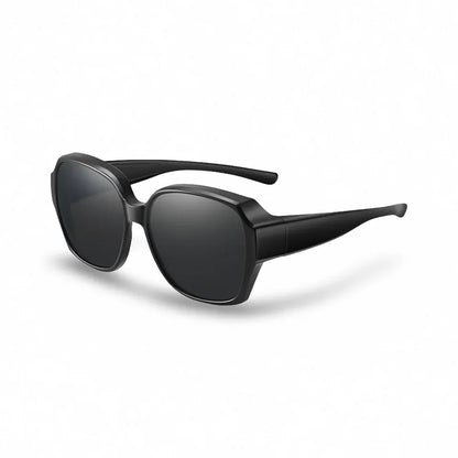 Polarized Wraparound Fit-Over Sunglasses for Prescription Eyewear