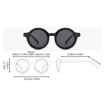 Polarized Wraparound Infant Sunglasses with Protective Lens