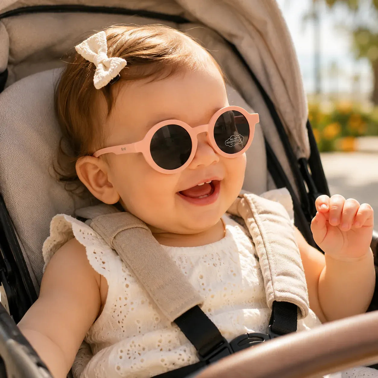 Polarized Wraparound Infant Sunglasses with Protective Lens