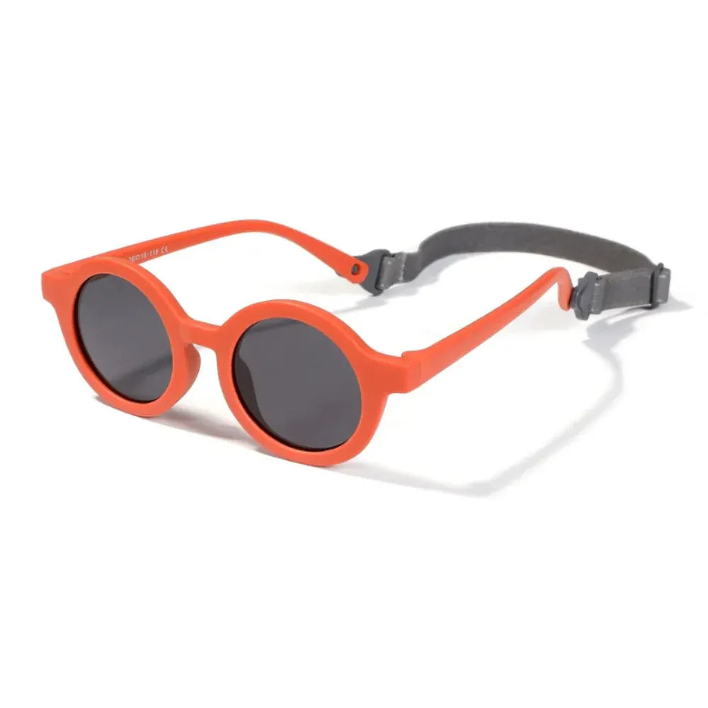 Polarized Wraparound Infant Sunglasses with Protective Lens