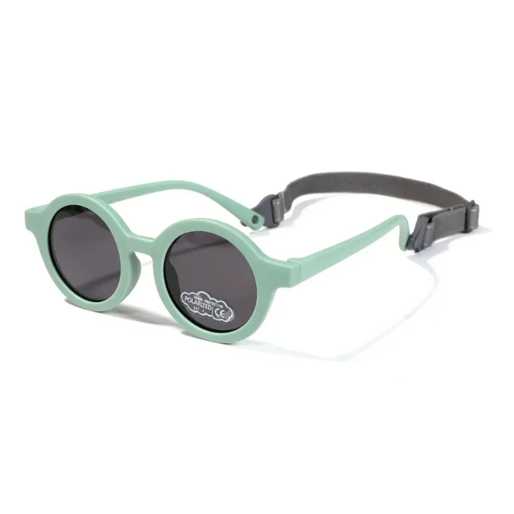 Polarized Wraparound Infant Sunglasses with Protective Lens