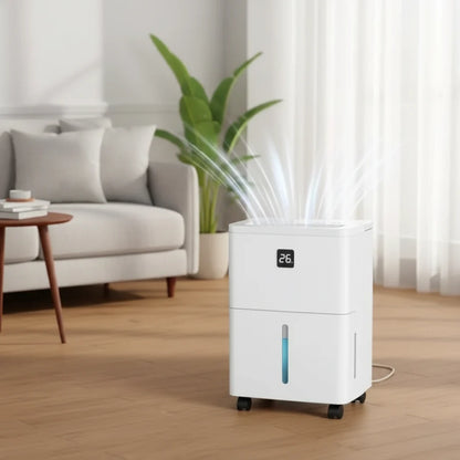 Portable 25 Pint Home Basement Dehumidifier