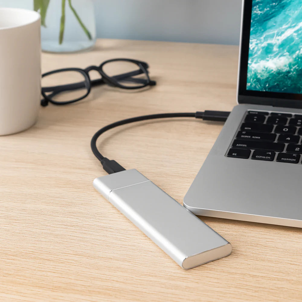 Portable Aluminum External Storage Drive