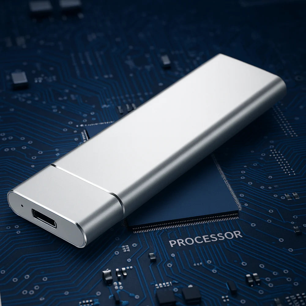 Portable Aluminum External Storage Drive