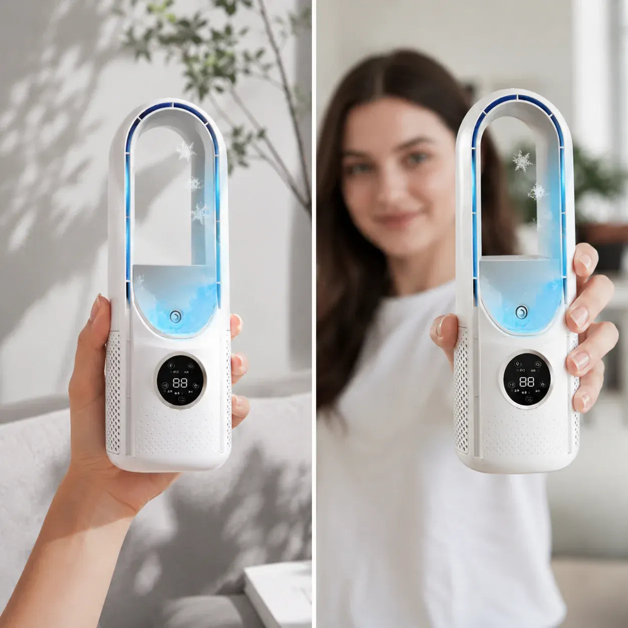 Portable Bladeless Cooling Fan Unit
