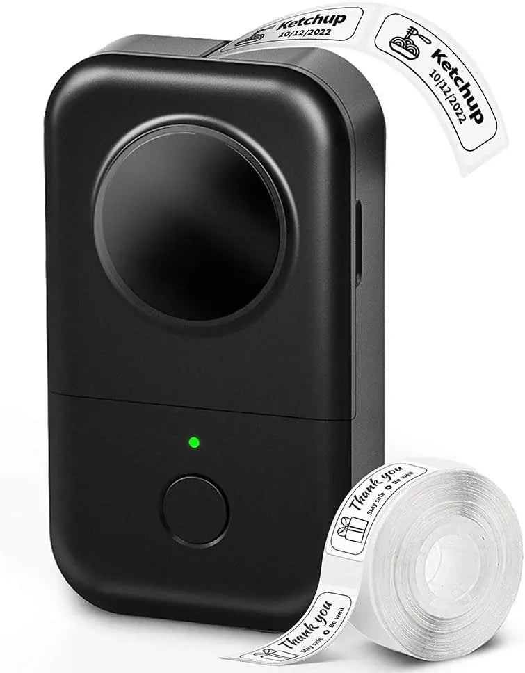 Portable Bluetooth Mini Thermal Label Printer for Home & Office Use