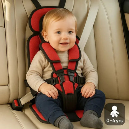 Portable Child Booster with Travel Safety Harness for Car Seats