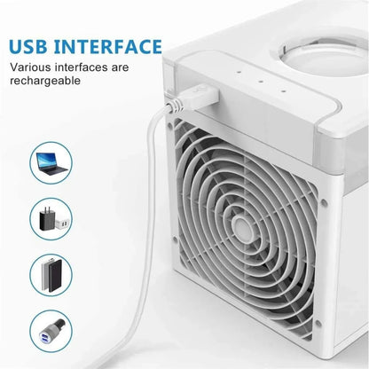 Portable Desktop Air Conditioner & Humidifier Cooling Unit