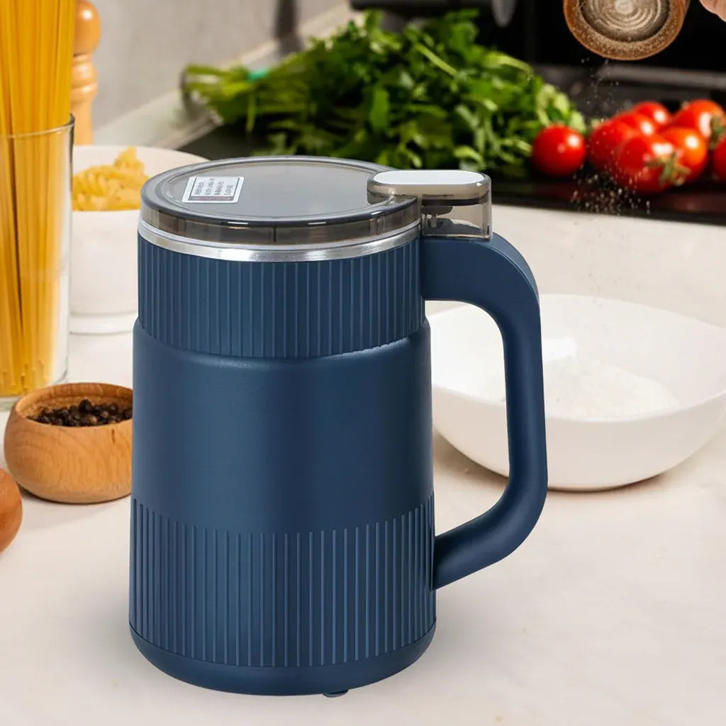 Portable Electric Grain Mill for Home Coffee & Baking Use