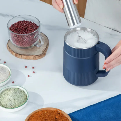 Portable Electric Grain Mill for Home Coffee & Baking Use