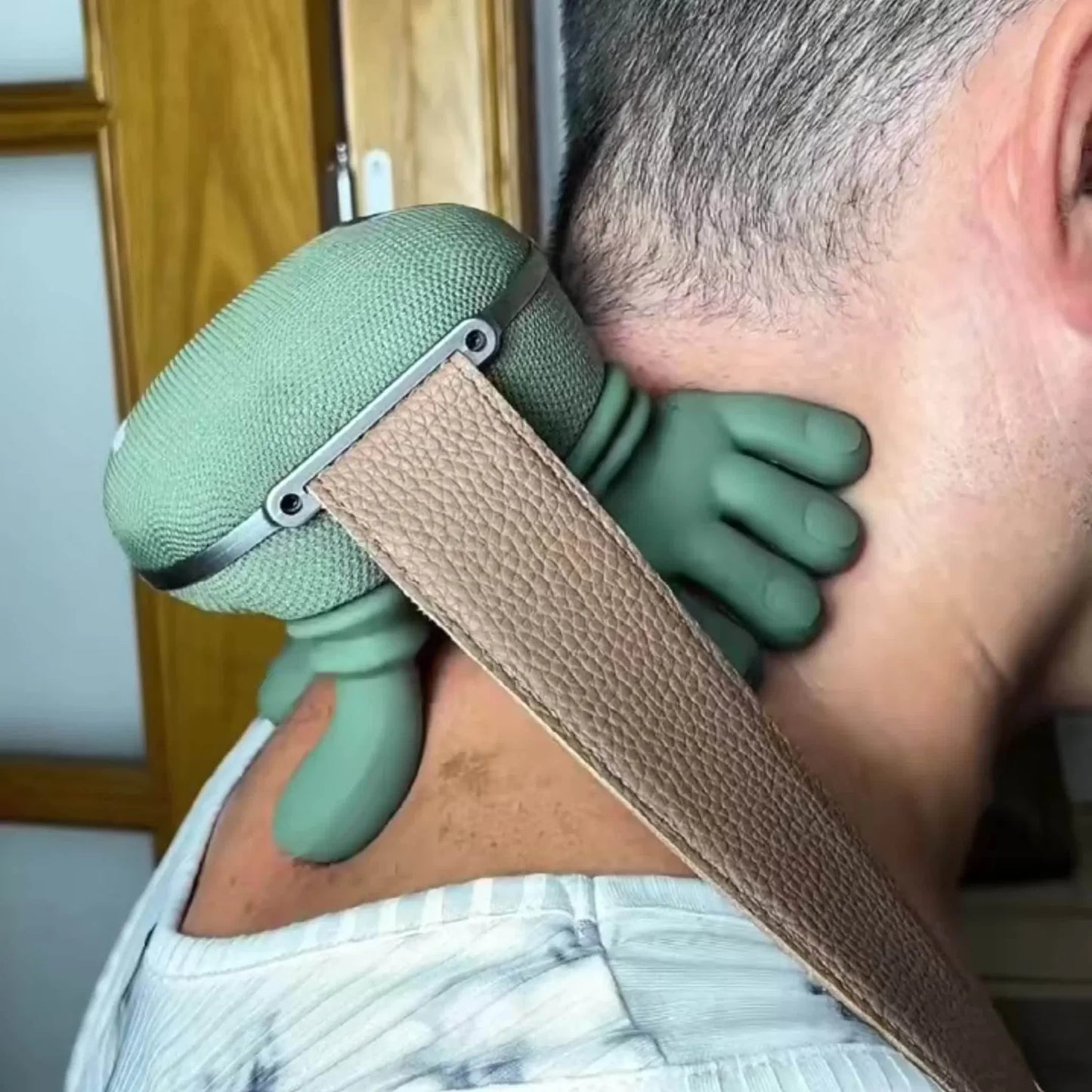 Portable Electric Neck & Shoulder Massager for Deep Tissue Relief