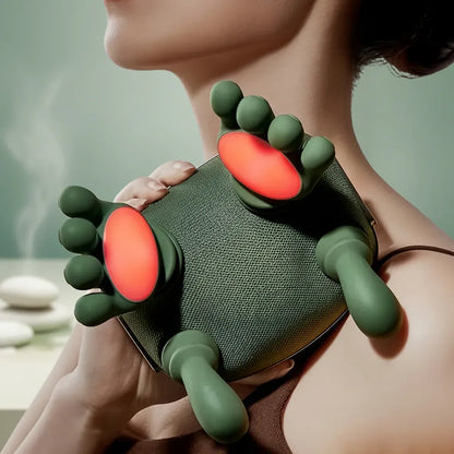 Portable Electric Neck & Shoulder Massager for Deep Tissue Relief