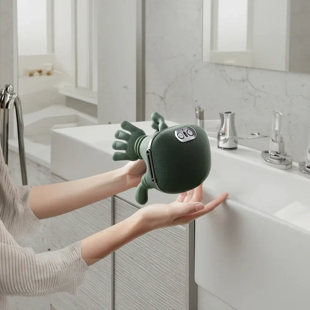 Portable Electric Neck & Shoulder Massager for Deep Tissue Relief