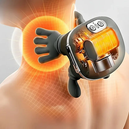 Portable Electric Neck & Shoulder Massager for Deep Tissue Relief