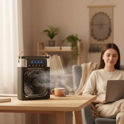 Portable Evaporative Air Cooler with Remote Control