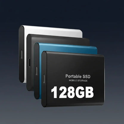 Portable External SSD Drive - Plug & Play USB Storage