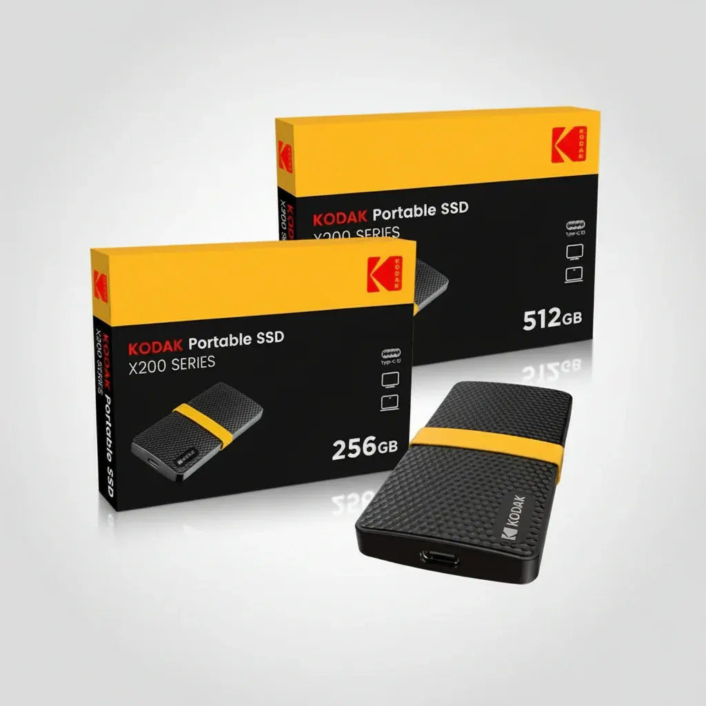 Portable External SSD USB-C Storage Drive for Tablets and Laptops