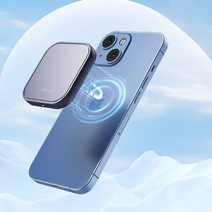 Portable External SSD with Magnetic USB Power Bank Charging Function