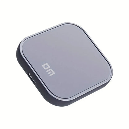 Portable External SSD with Magnetic USB Power Bank Charging Function