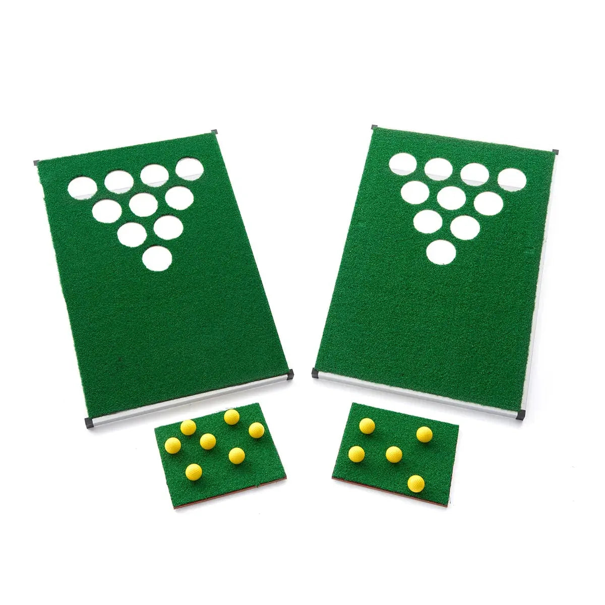 Portable Folding Cornhole Toss Set for Backyard Golf-Style Lawn Games