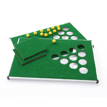 Portable Folding Cornhole Toss Set for Backyard Golf-Style Lawn Games