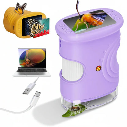Portable Handheld Digital Microscope 1000x LED Camera for Learning
