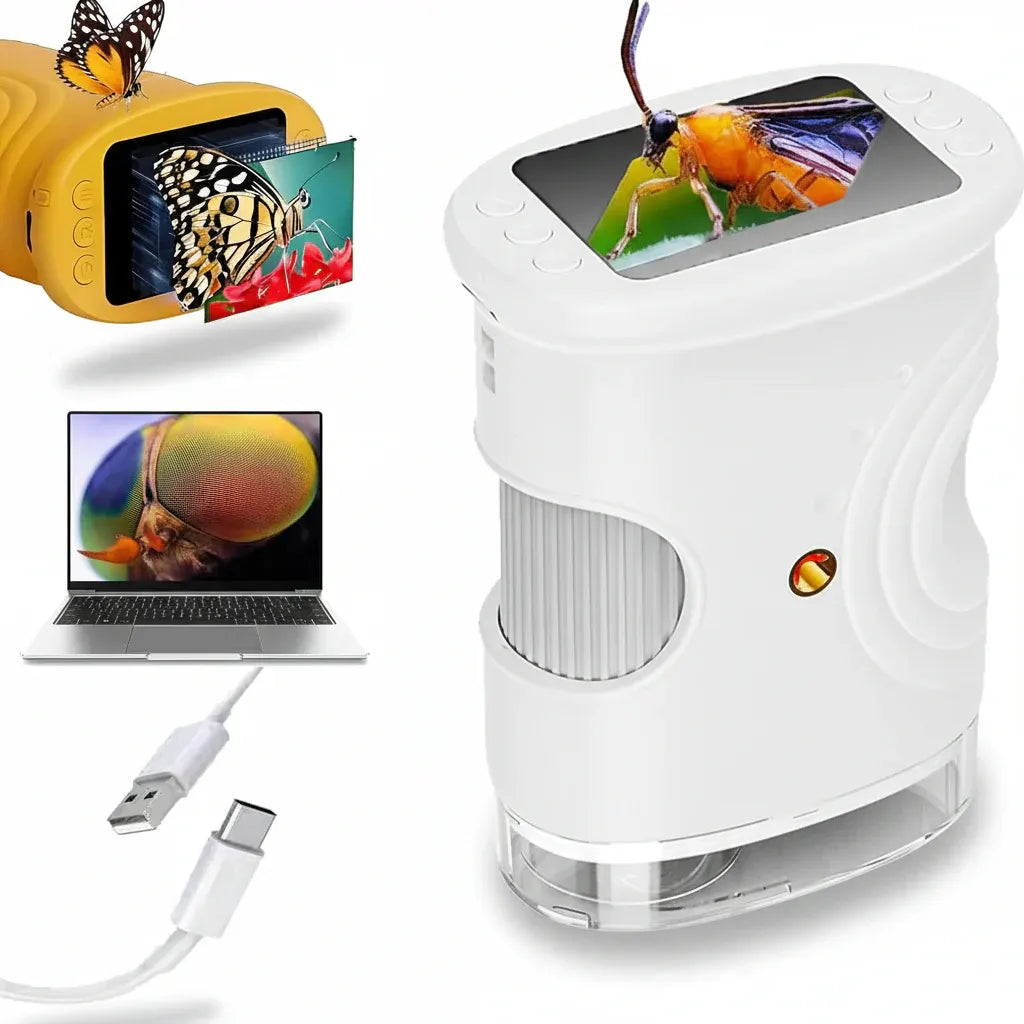 Portable Handheld Digital Microscope 1000x LED Camera for Learning