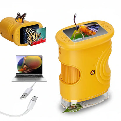 Portable Handheld Digital Microscope 1000x LED Camera for Learning