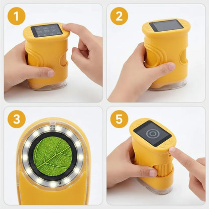 Portable Handheld Digital Microscope 1000x LED Camera for Learning