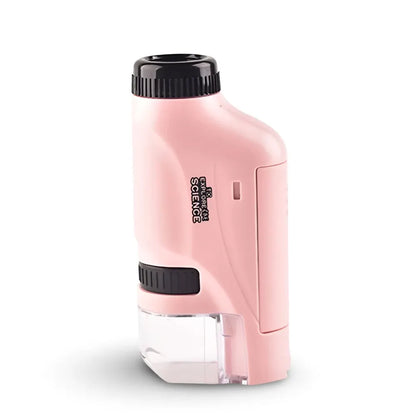 Portable Handheld Pocket Microscope for Kids with App Compatibility