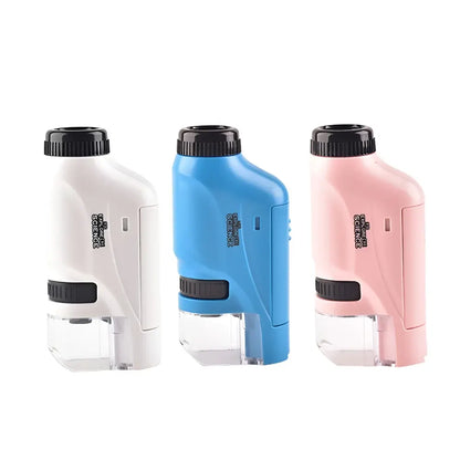Portable Handheld Pocket Microscope for Kids with App Compatibility