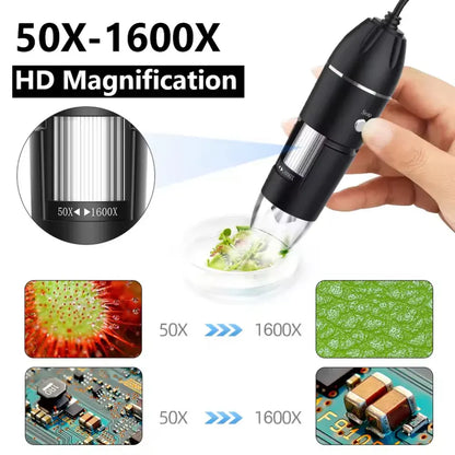 Portable Handheld USB Digital Microscope HD Magnifier for Phones