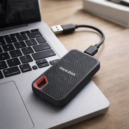 Portable High-Speed SSD External Storage Drive