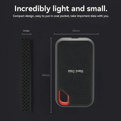 Portable High-Speed SSD External Storage Drive