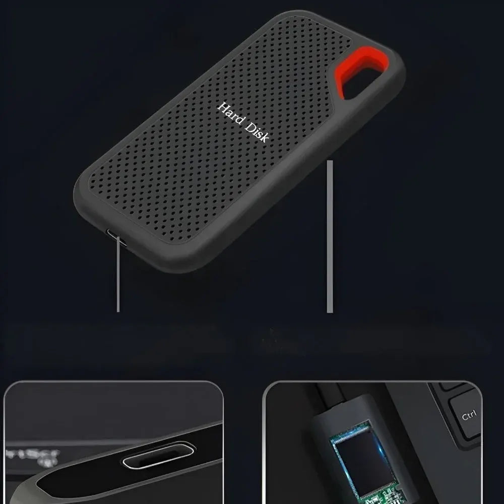 Portable High-Speed SSD External Storage Drive