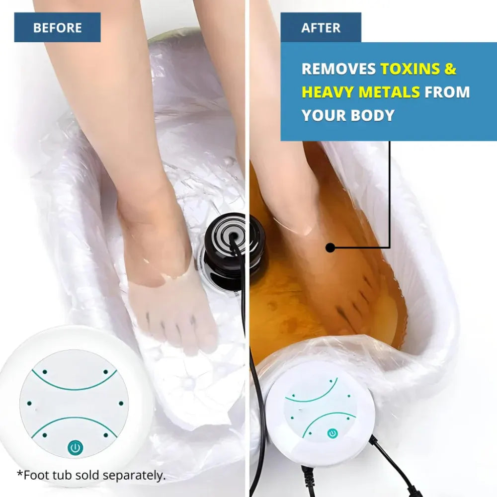 Portable Ionic Foot Detox Spa Basin Unit for Home Use