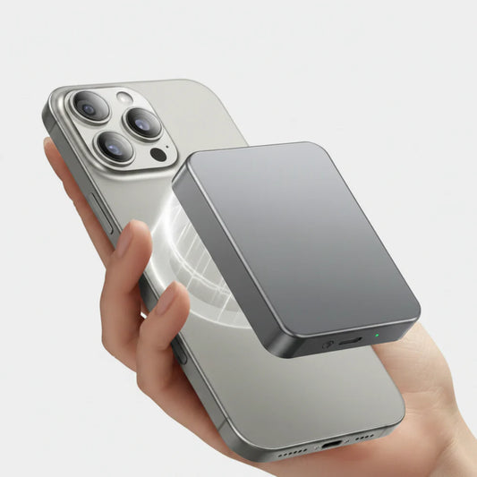Portable Magnetic SSD External Hard Drive High-Speed Storage 120FPS