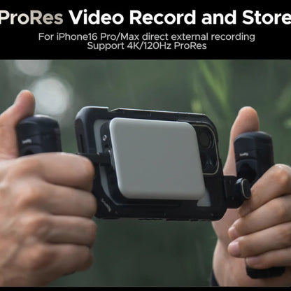 Portable Magnetic SSD External Hard Drive High-Speed Storage 120FPS