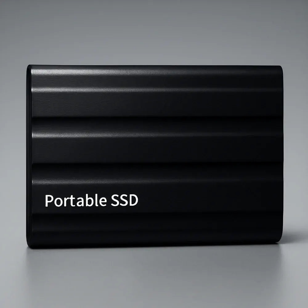 Portable Metal Enclosure External SSD Storage Drive