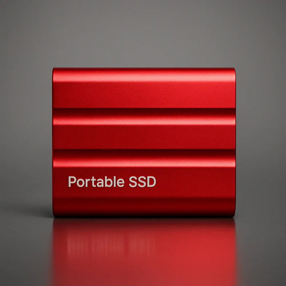 Portable Metal Enclosure External SSD Storage Drive