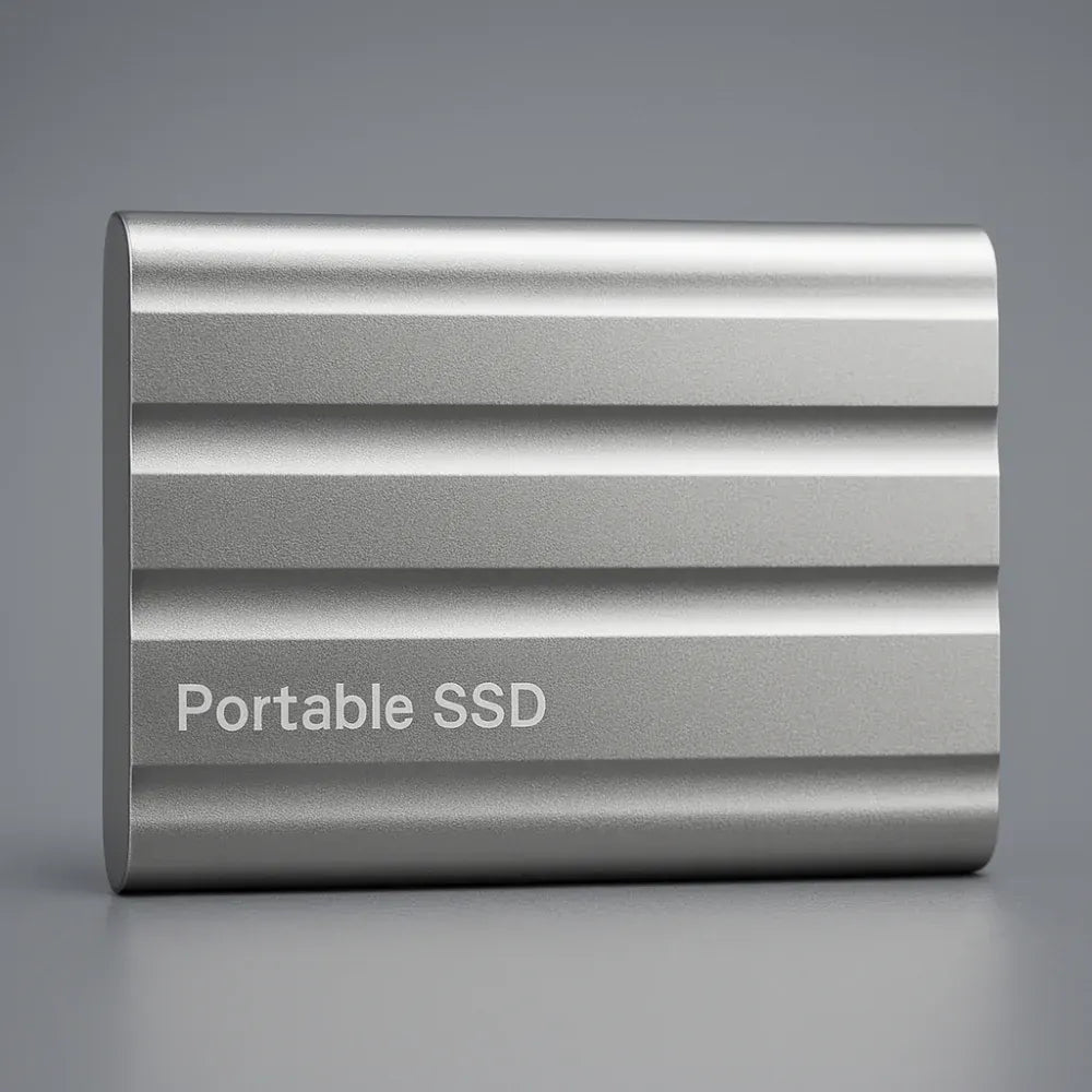 Portable Metal Enclosure External SSD Storage Drive