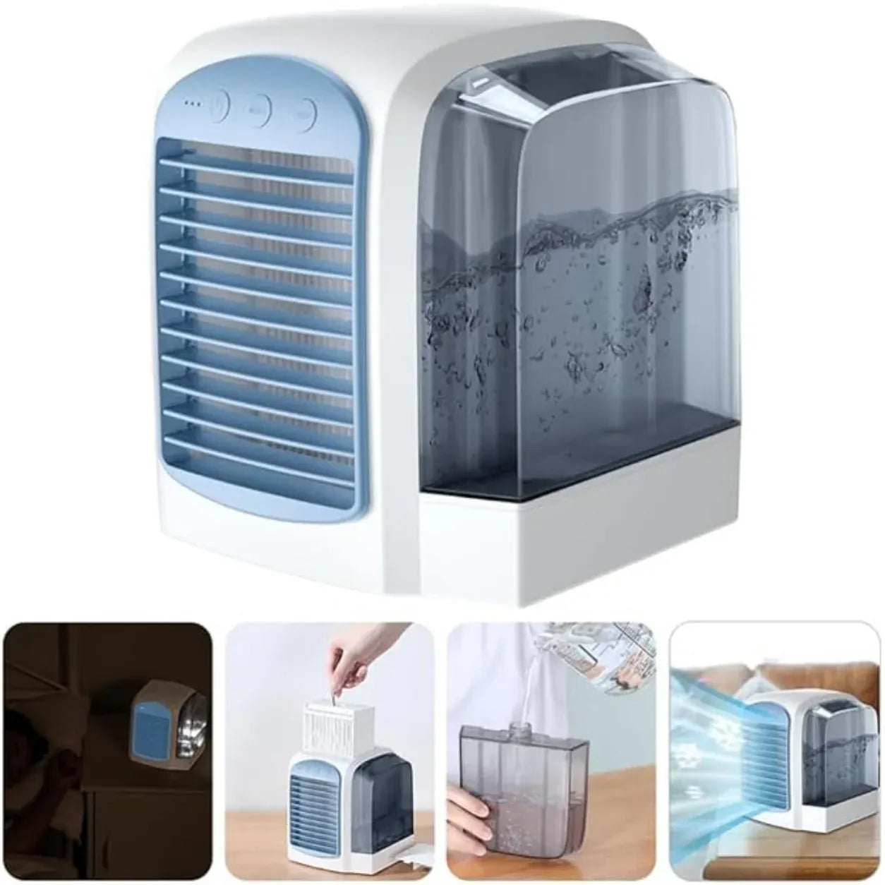 Portable Oscillating Evaporative Air Cooler Fan