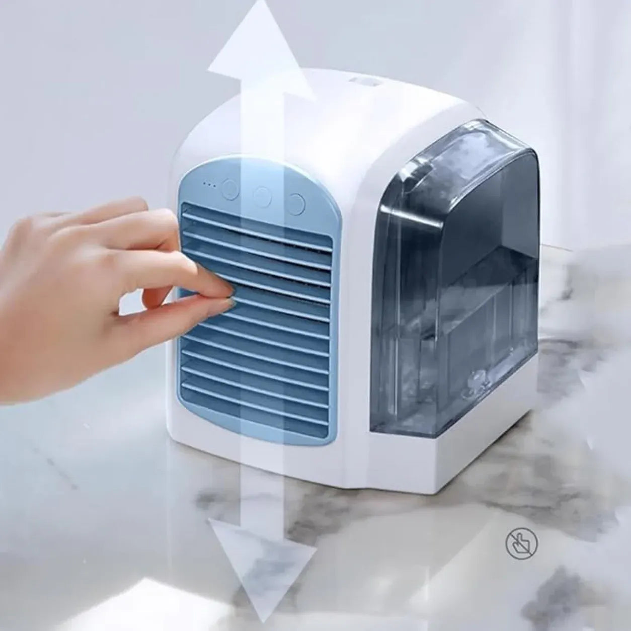 Portable Oscillating Evaporative Air Cooler Fan